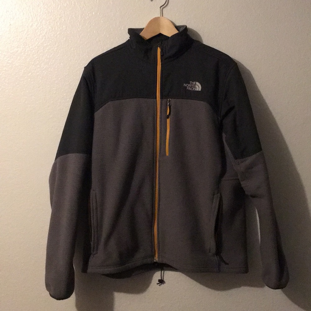 North Face Two Tone Gray Jacket SZ LG